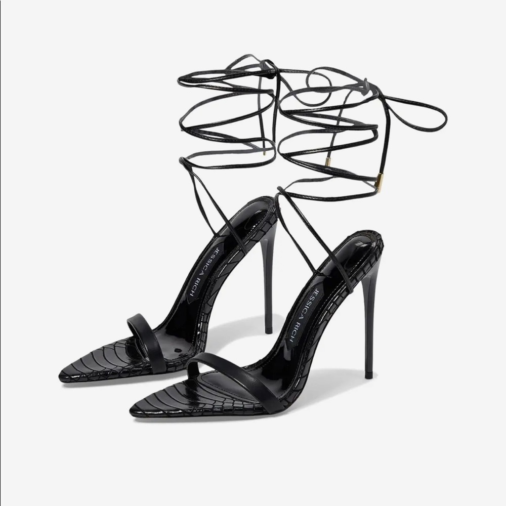 Jessica Rich black stiletto heels - 40
